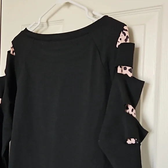 Animal Print Long Sleeve Sweatshirt Size Large - Picture 7 of 12